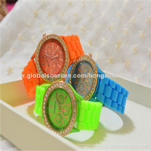 Silicone Nixon Watches, Without Calendar, Sized 25.5 x 2cm
